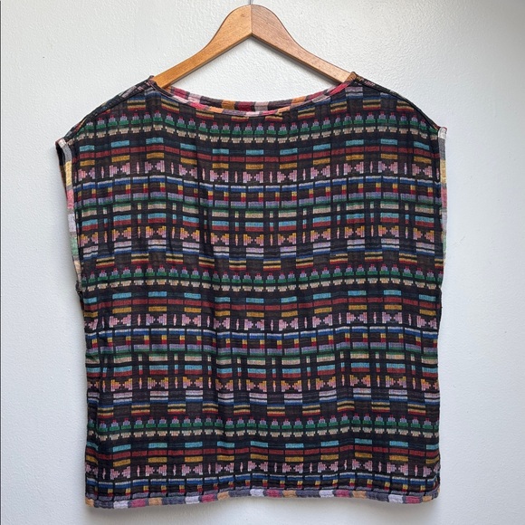 Ace & Jig Reversible Shell in Kaleidoscope and Dream, M - Picture 2 of 7